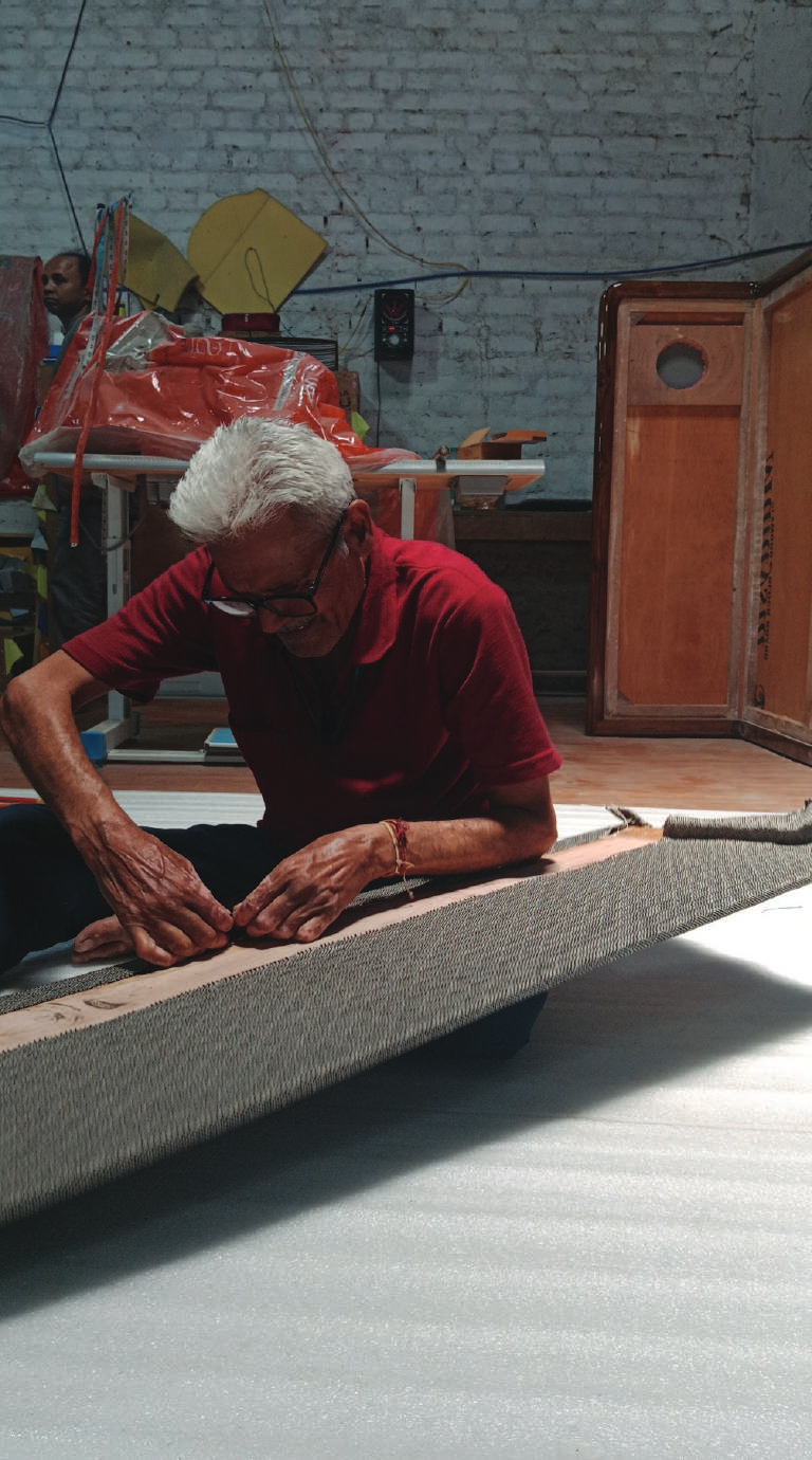 Craftsman at work